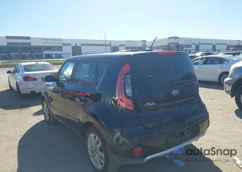 2017 Kia Soul + from USA, damaged, VIN KNDJP3A56H7502879
